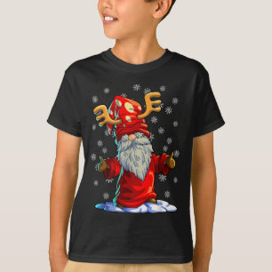 Reindeer Gnome Shirt Men Women Buffalo Plaid Red C