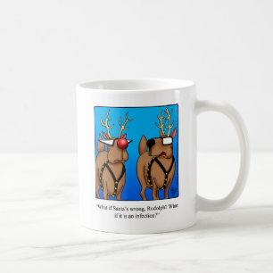 Reindeer Humour Coffee Mug Gift