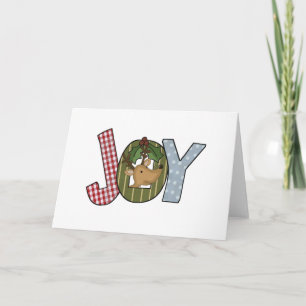 Reindeer Joy Holiday Tshirts and gifts Card