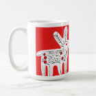 Reindeer Kiss R Coffee Mug