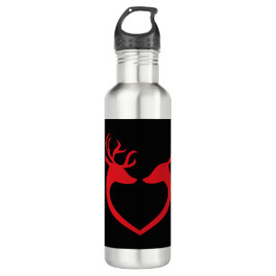 reindeer love Christmas 710 Ml Water Bottle