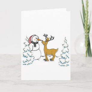 Reindeer Mischief Holiday Card