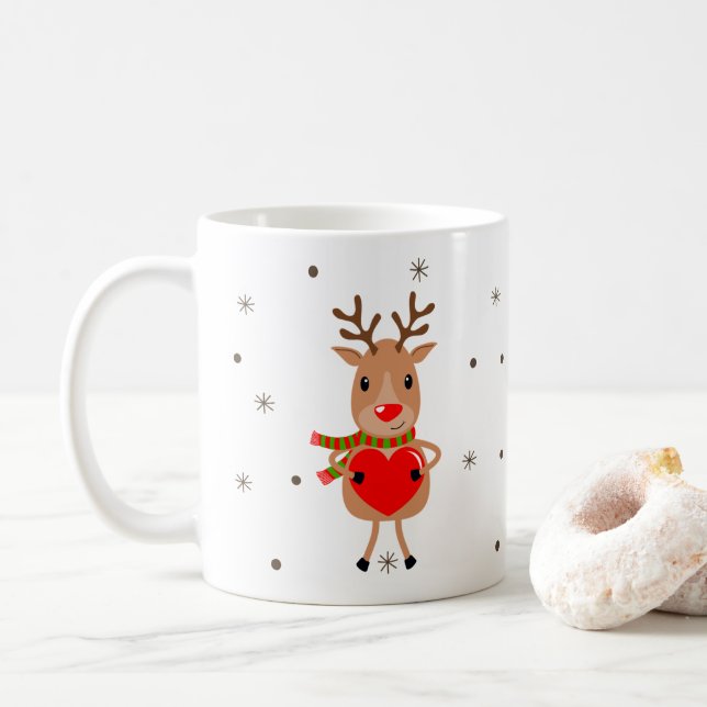 Reindeer mugs (With Donut)