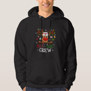 Reindeer Nurse Boo Boo Crew Plaid Funny Chirstmas  Hoodie