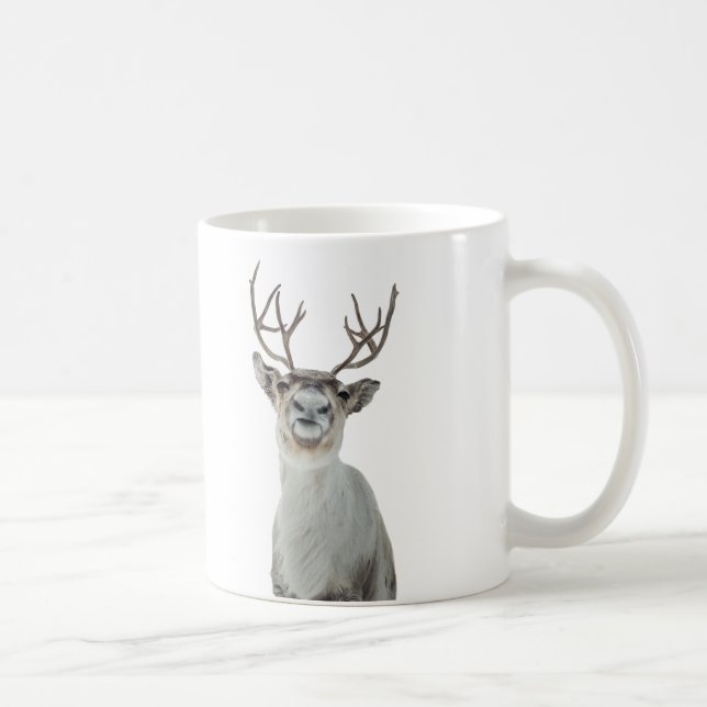 Reindeer Photo Coffee Mug (Right)