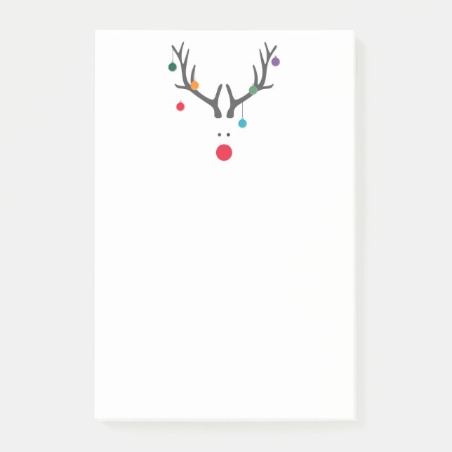 Reindeer Post-it Notes (Front)