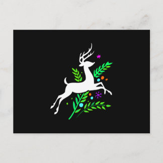 Reindeer Postcard
