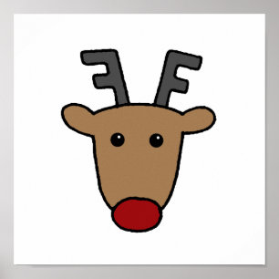 Reindeer Poster
