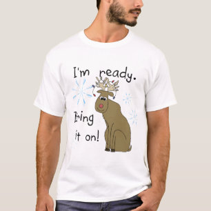 Reindeer Ready for Christmas Tshirts and Gifts