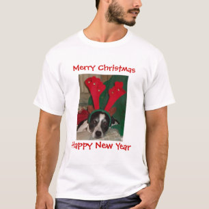Reindeer Rio the Dog T-Shirt