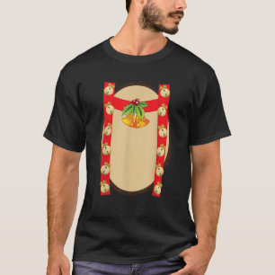Reindeer Rudolph Belly Easy Costume Animal Family T-Shirt