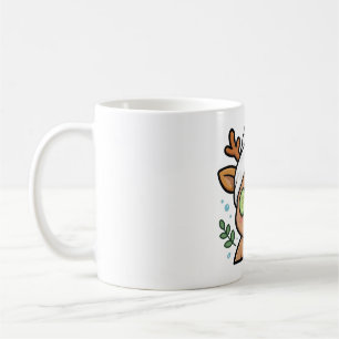 Reindeer Spa Day Funny Christmas Art Coffee Mug