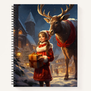 Reindeer Special Delivery Notebook