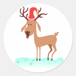 Reindeer Sticker