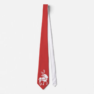 Reindeer Tie Festive Christmas Neckties & Gifts
