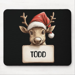Reindeer Todd Mouse Pad
