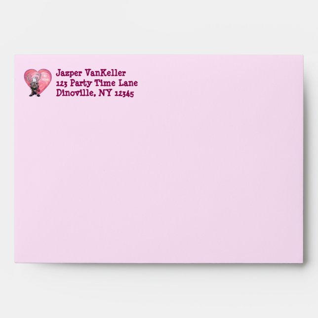 Reindeer Valentine's Day Envelopes (Front)