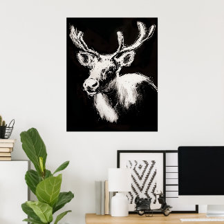 Reindeer wall art