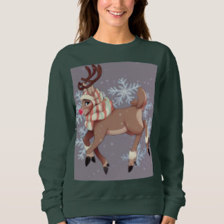 Reindeer women sweatshirt 
