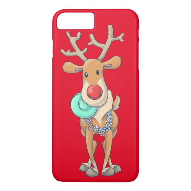 reindeer_xmas Case-Mate iPhone case (Back)