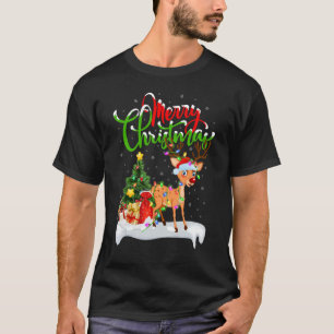 Reindeer Xmas Decorations Santa Reindeer Christm T-Shirt