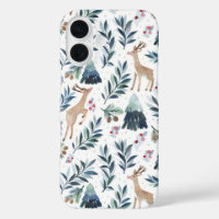 Reindeers in the Forest iPhone / iPad case