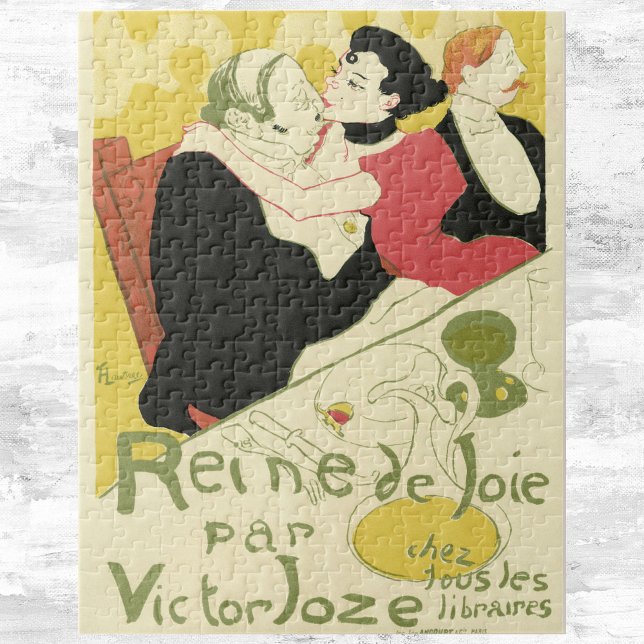 Reine de Joie (Queen of Pleasure) Toulouse Lautrec Jigsaw Puzzle (Creator Uploaded)