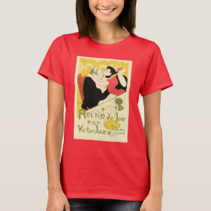 Reine de Joie (Queen of Pleasure) Toulouse Lautrec T-Shirt
