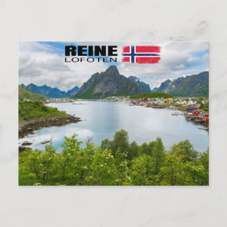 Reine in the Lofoten Postcard
