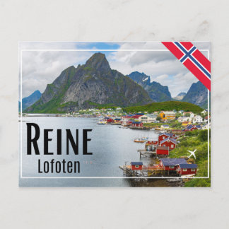 Reine in the Lofoten Postcard