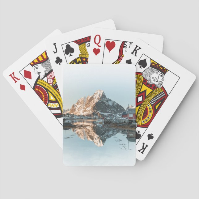 Reine Lofoten Islands Playing Cards (Back)