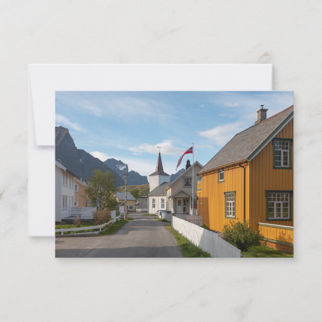 Reine Lofoten Norway Card (Front)