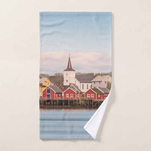 Reine Lofoten Norway Hand Towel (Hand Towel)