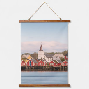 Reine Lofoten Norway Hanging Tapestry