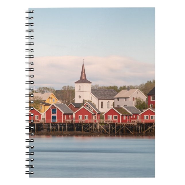 Reine Lofoten Norway Notebook (Front)