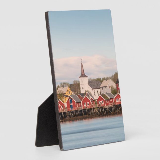 Reine Lofoten Norway Plaque (Side)