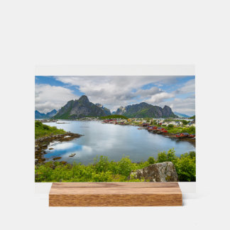 Reine on the Lofoten Magnet Acrylic Sign