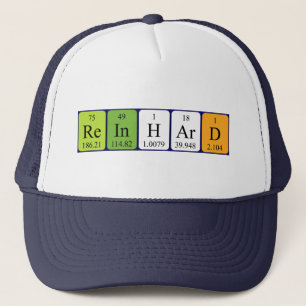 Reinhard periodic table name hat