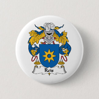 Reis Family Crest 6 Cm Round Badge