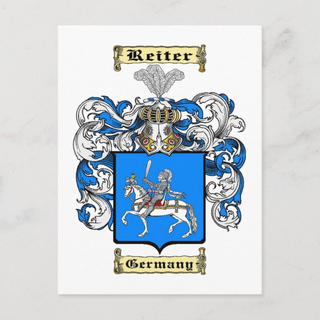 Reiter Postcard (Front)
