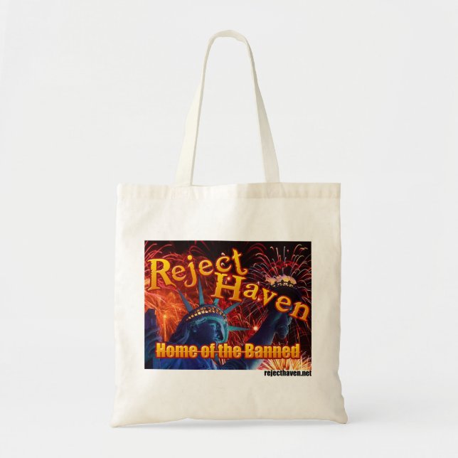 Reject Haven tote bag (Front)