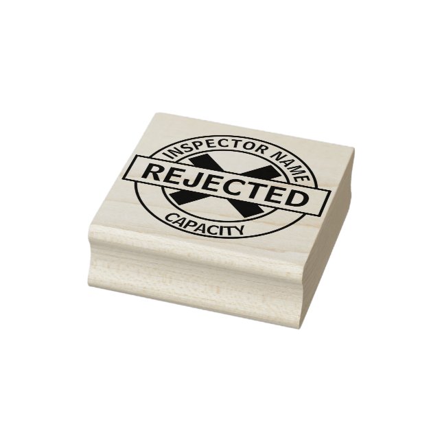 REJECTED Custom Rubber Stamp (Stamp)