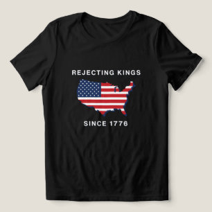 Rejecting Kings Since 1776 American Pride Tri-Blend Shirt