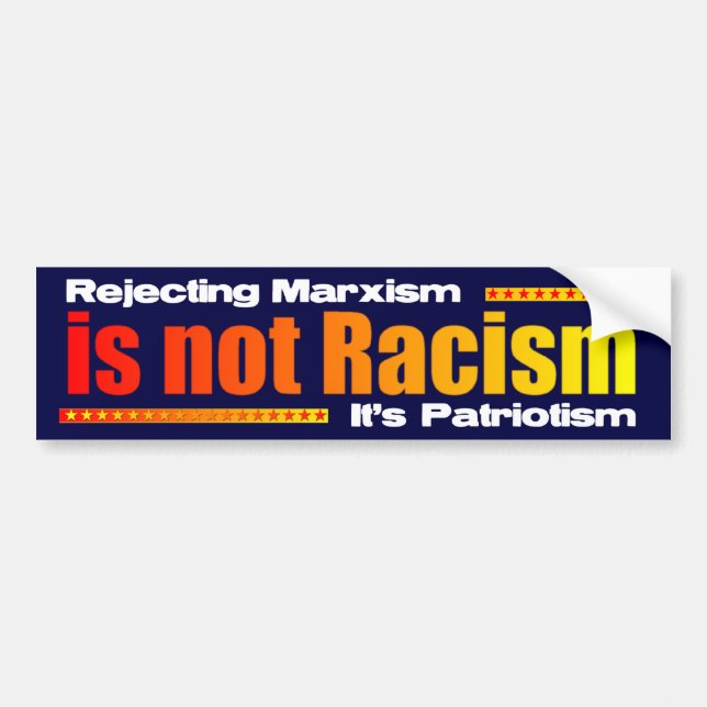 Rejecting Marxism Bumper Sticker (Front)