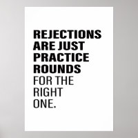 Rejection Encouragement Word Text Art Being Reject