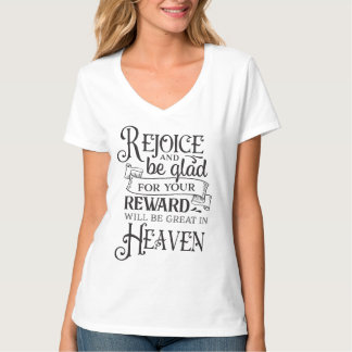 "Rejoice and Be Glad" Inspirational Christian T-Shirt