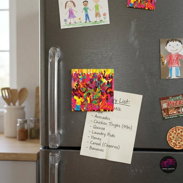 Rejoice And Feel The Holy Spirit Magnet (Even the grocery list got better vibes)