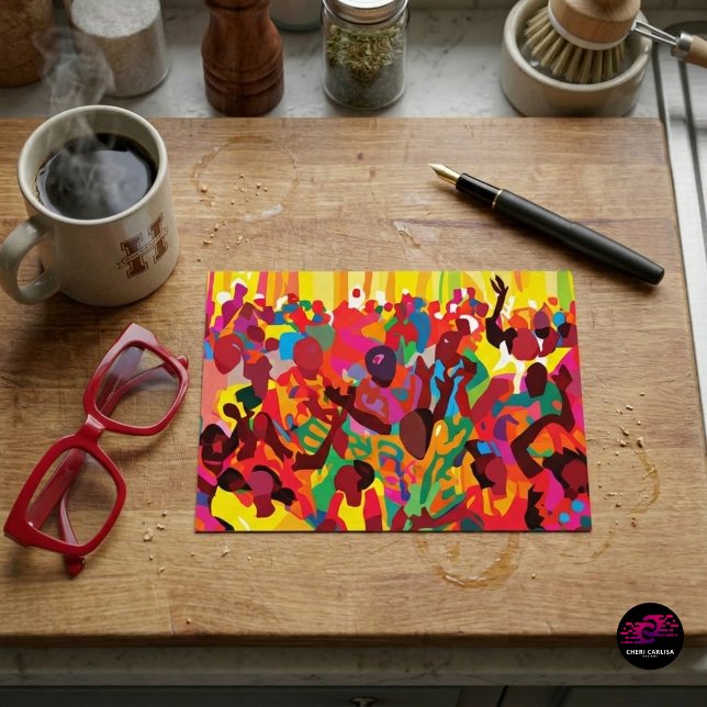 Rejoice And Feel The Holy Spirit Postcard (Not everything needs words—this already says enough)