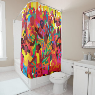 Rejoice And Feel The Holy Spirit Shower Curtain