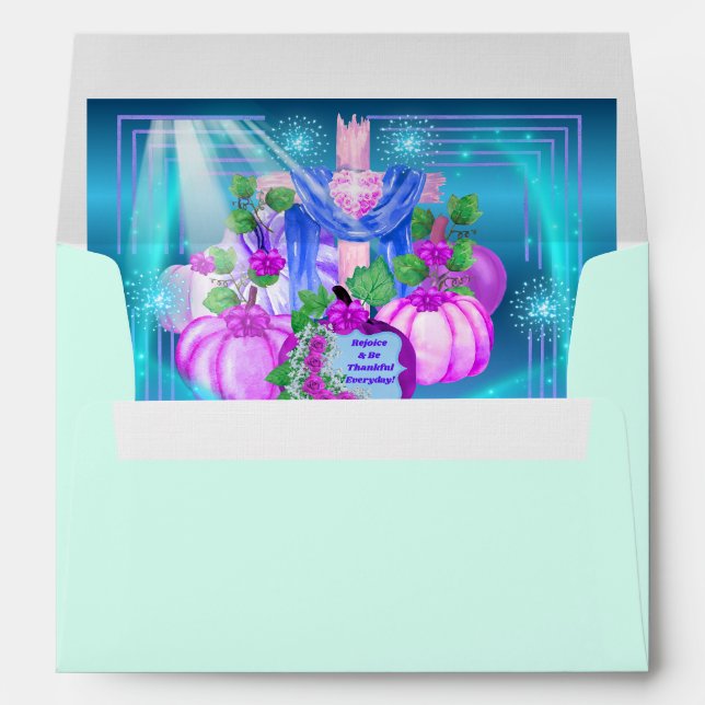 Rejoice & Be Thankful Everyday Matching Envelopes (Back (Bottom))